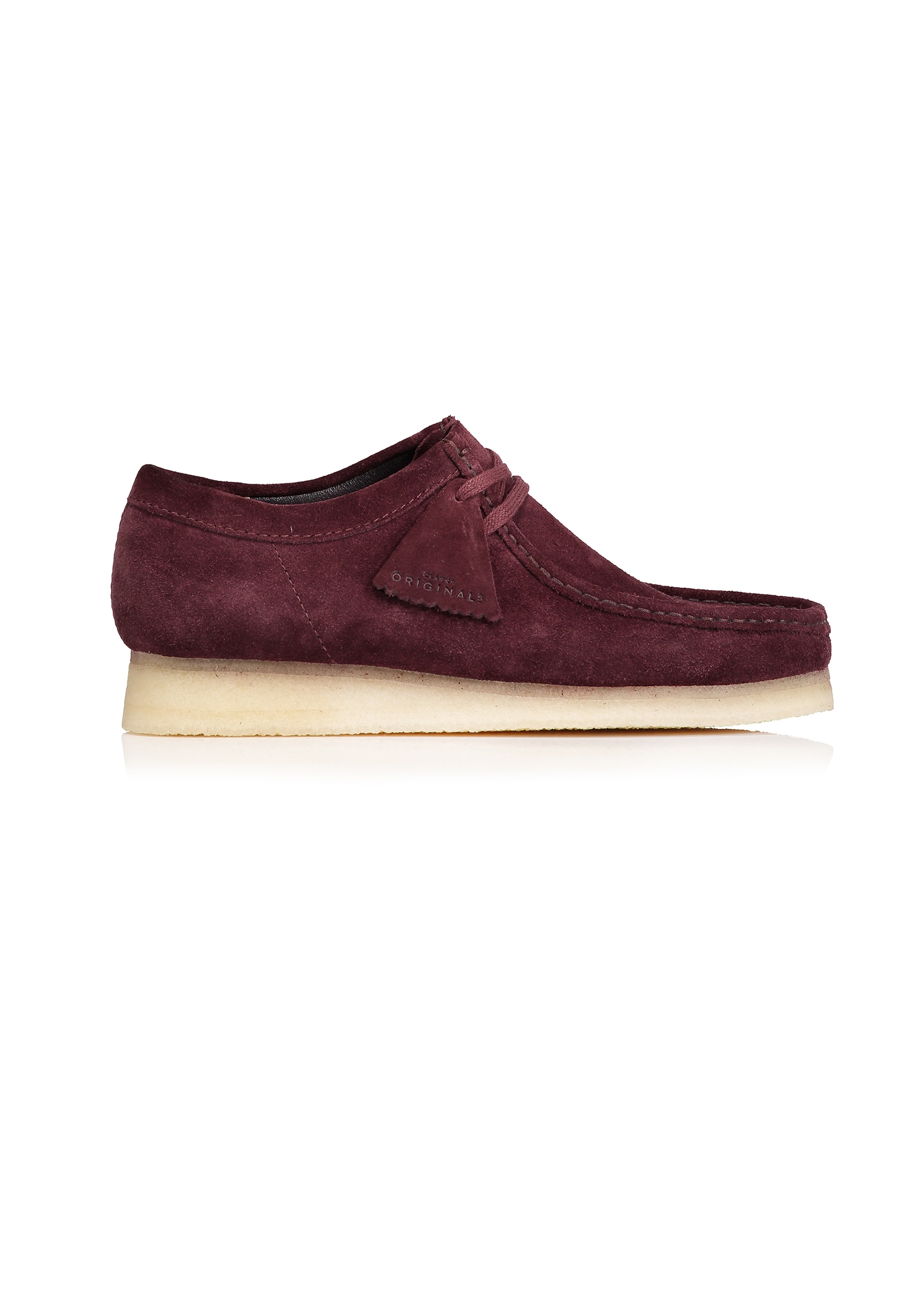 Wallabee. Burgundy Suede origin.md