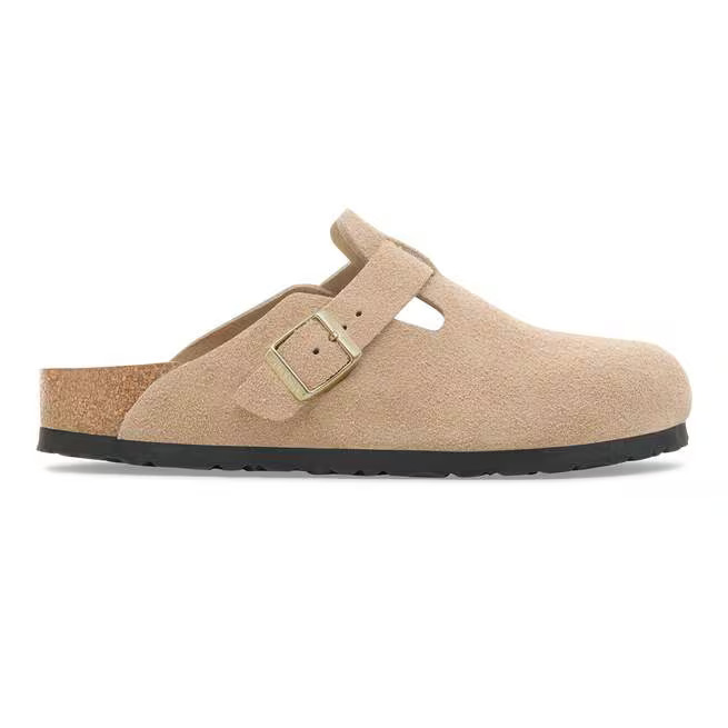 Pantofi casual Birkenstock Boston LEVE Sandcastle
