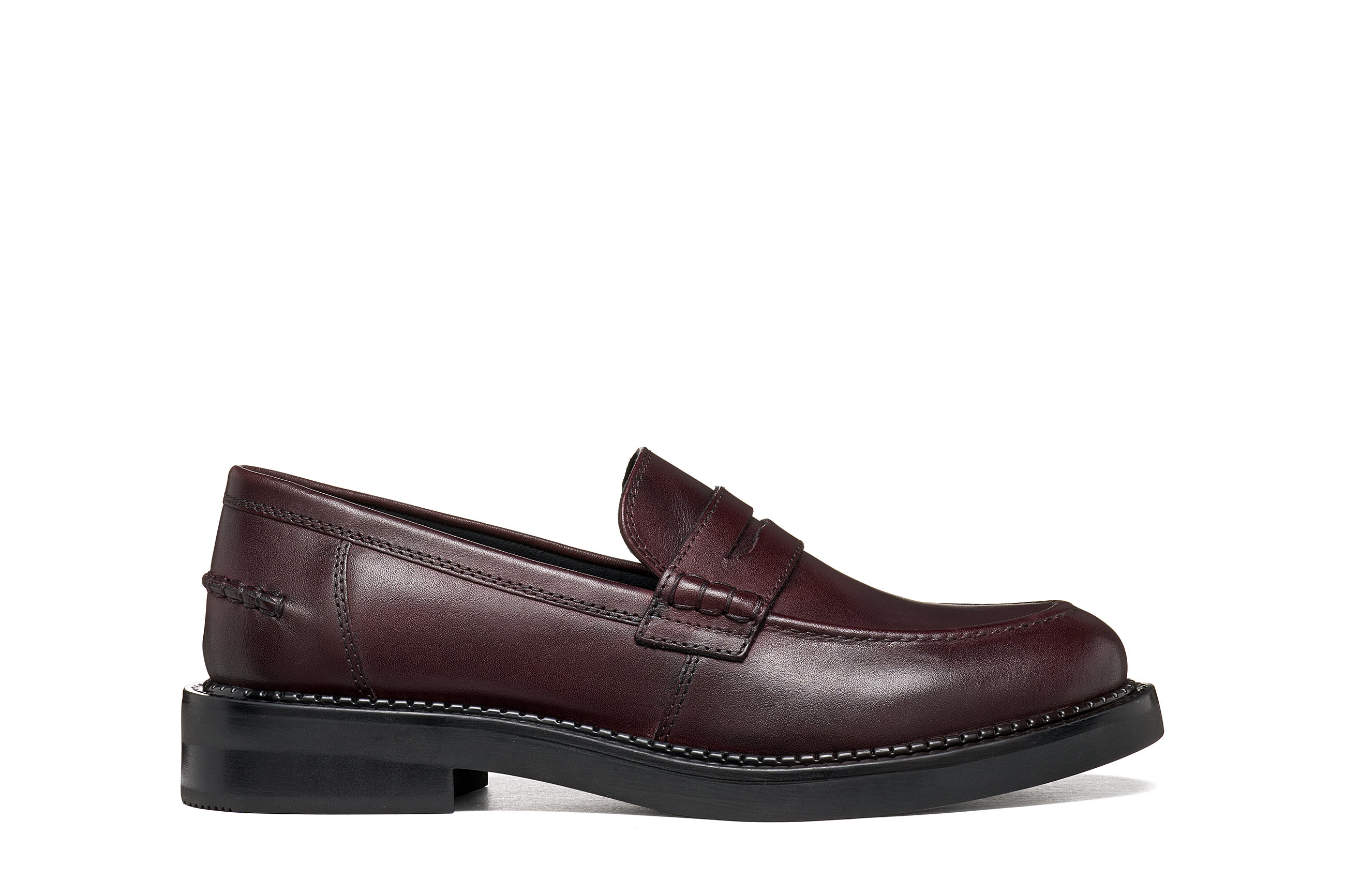 Pantofi casual Geox D56WYE DK BURGUNDY