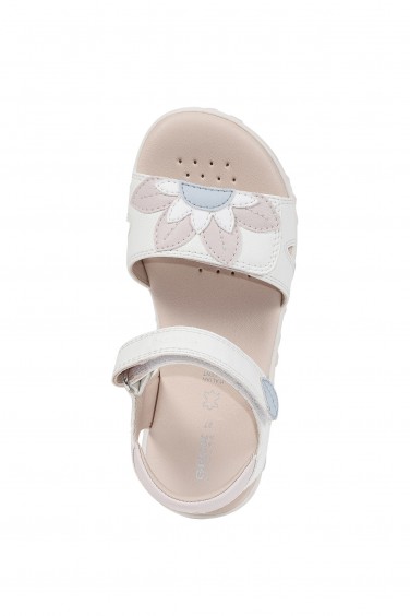 Geox J Sandalo Haiti Girl Per Bambina - Rosa Chiaro, Numero 29 EU, Leggero E Traspirante