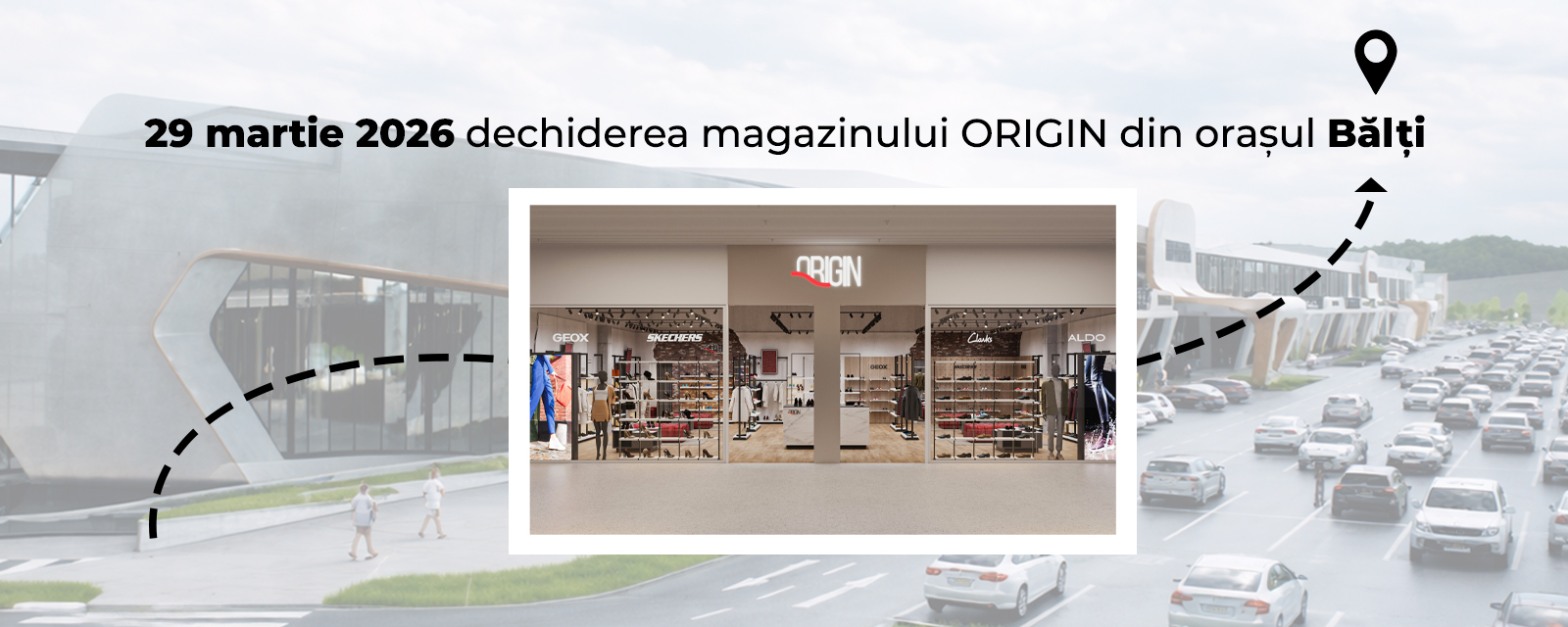 slide  Открытие магазина ORIGIN в городе Бельци.  origin