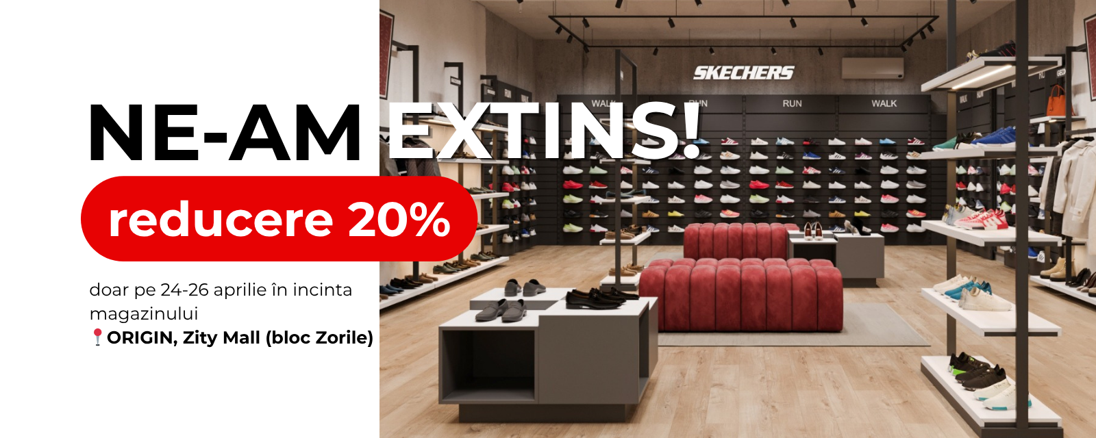 slide  Ne-am deschis! Reducere 20% la magazinul ORIGIN din Zorile  origin