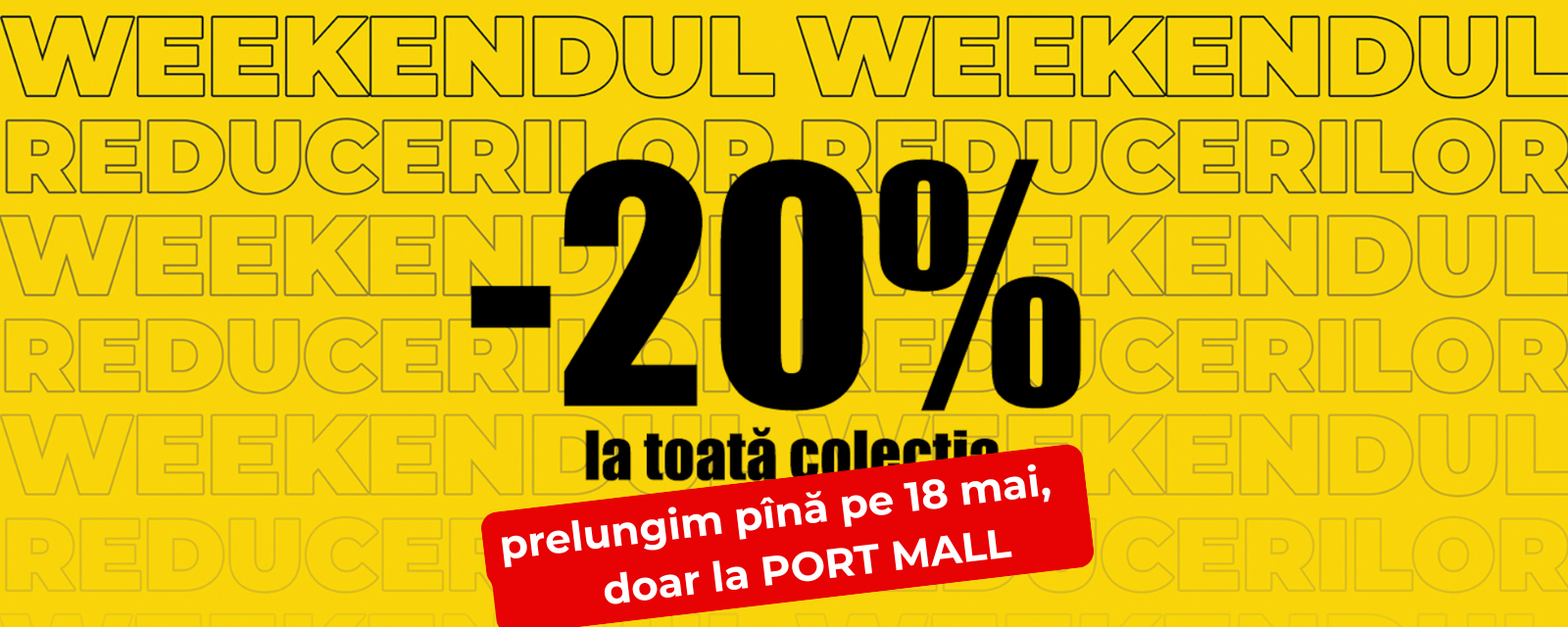 slide  WEEKENDUL REDUCERILOR -20%  origin